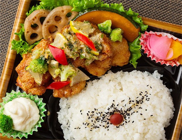 香味レモンソース弁当