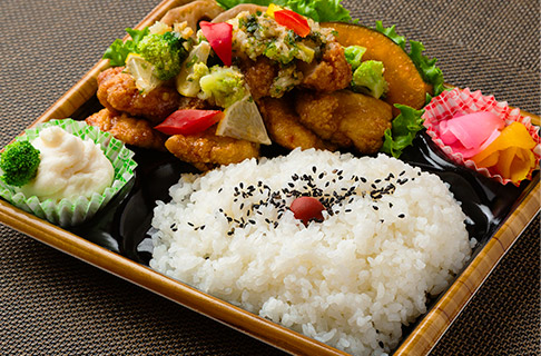 香味レモンソース弁当